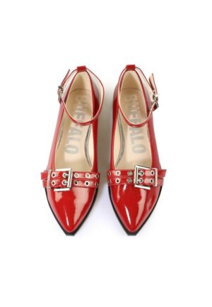 Buffalo Ankle -Vegan Patent High-Heel-Pumps