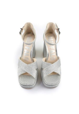 Buffalo Cross -Vegan Glitter High-Heel-Pumps