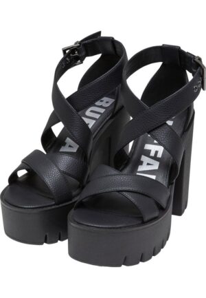 Buffalo Jalila Cross - Vegan Nappa High-Heel-Pumps