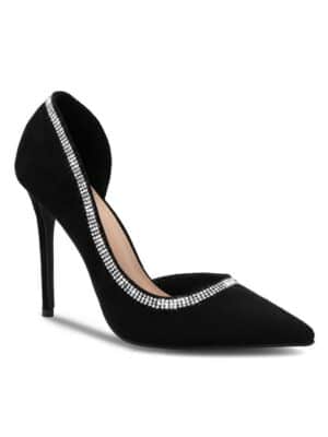 DeeZee High Heels AFJA KL-HT92931-50 Schwarz High-Heel-Stiefel