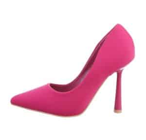 Ital-Design Damen Abendschuhe Elegant High-Heel-Pumps Pfennig-/Stilettoabsatz High Heel Pumps in Pink