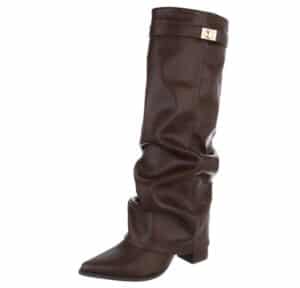 Ital-Design Elegante Stiefel mit hochwertigem Material und bequemem Design High-Heel-Stiefel