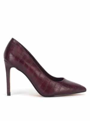Jenny Fairy High Heels Damen WYL3616-2 Dunkelrot High-Heel-Stiefel
