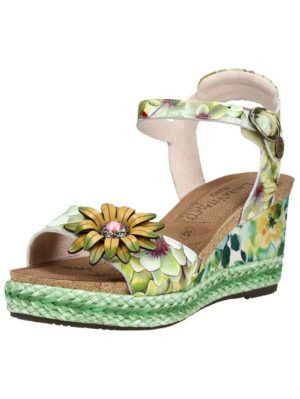 LAURA VITA Sandalen Leder High-Heel-Sandalette