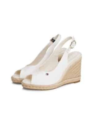 Tommy Hilfiger FLAG HIGH WEDGE ESPAD SLINGBACK High-Heel-Sandalette Keilsandalette