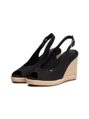 Tommy Hilfiger FLAG HIGH WEDGE ESPAD SLINGBACK High-Heel-Sandalette Keilsandalette