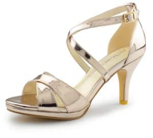 White Lady 922 light-gold Spiegel High-Heel-Sandalette