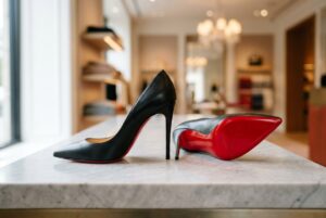 Welche High Heels haben rote Sohlen?